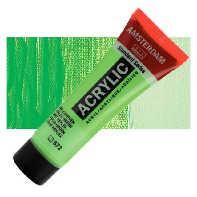 Ακρυλικό Talens Amsterdam 672 Reflex Green - 20ml