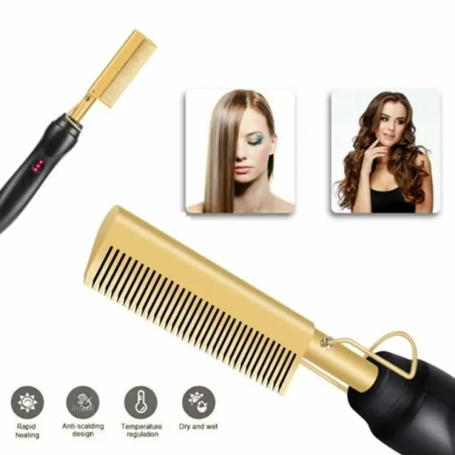 Ηλεκτρική Χτένα Μαλλιών και Γενιών - Hair Press Comb 141809 2