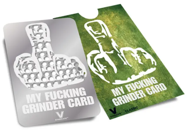 V-syndicate Credit Card Grinder Σχέδιο My Fucking