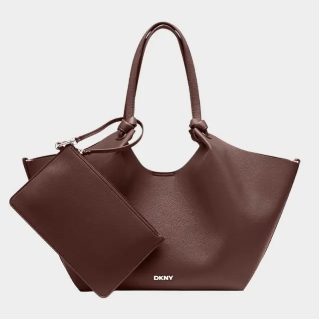 Τσάντα DKNY Paula R42BAE49-00K4 CHOCOLATE Καφέ - ONESIZE