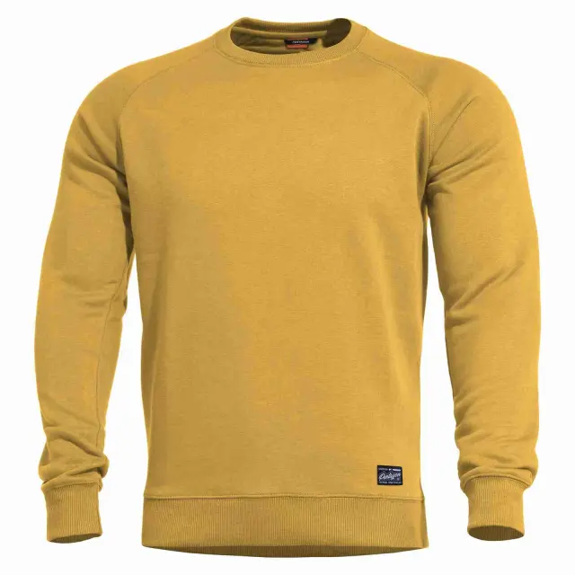 Pentagon Hawk Sweater "BLANK"-Μπλούζα Φούτερ για Καθημερινή Χρήση - 70-Τuscan Yellow-Κίτρινο