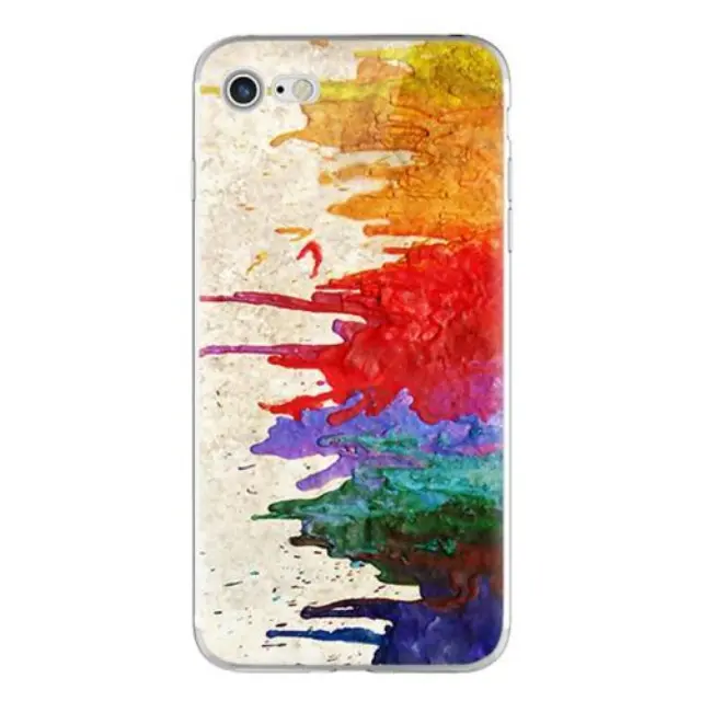 Θήκη TPU inos Apple iPhone 8/ iPhone SE (2020) Art Theme Watercolor N21231