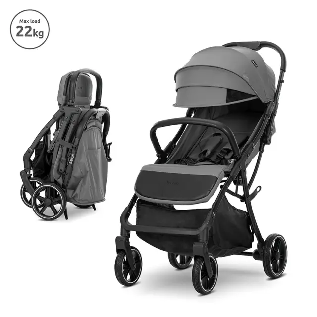 Lorelli καρότσι "MINORI" GREY MINORI Γκρι