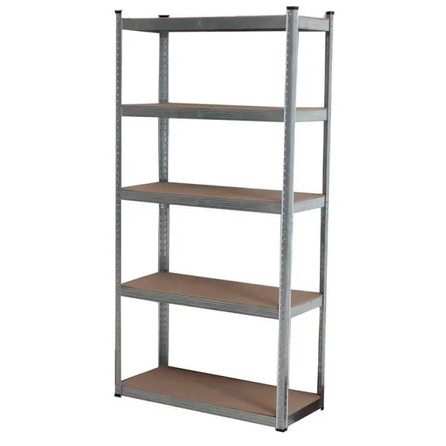 Bormann Elite BSR3001 - Ραφιέρα Γαλβανιζέ 5 Ράφια MDF 90x40x180cm (022596)