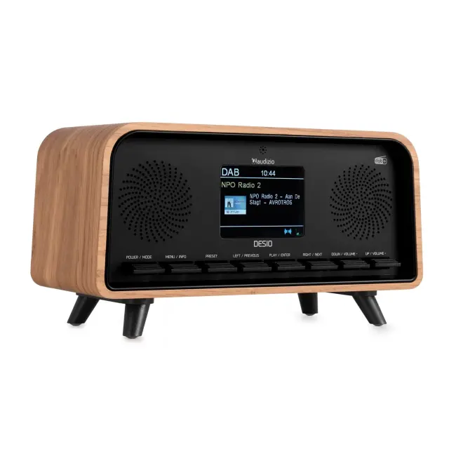 AUDIZIO DESIO ΡΑΔΙΟΦΩΝΟ DAB+ BT FM LIGHT WOOD