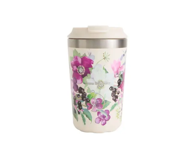 Ποτήρι Θερμός Original Emma Bridgewater Chilly's με χωρητικότητα 340ml και διατήρηση θερμοκρασίας 6h ζεστό - Winter Flowers