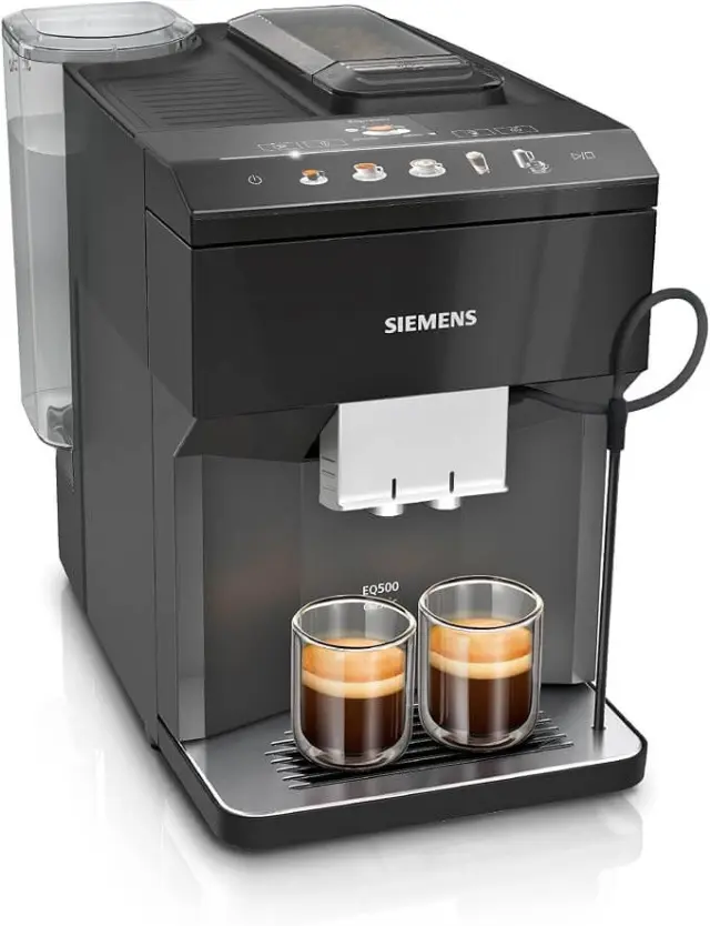 Αυτόματη Μηχανή Espresso Siemens EQ500 Classic Black με Έγχρωμη Οθόνη TFT