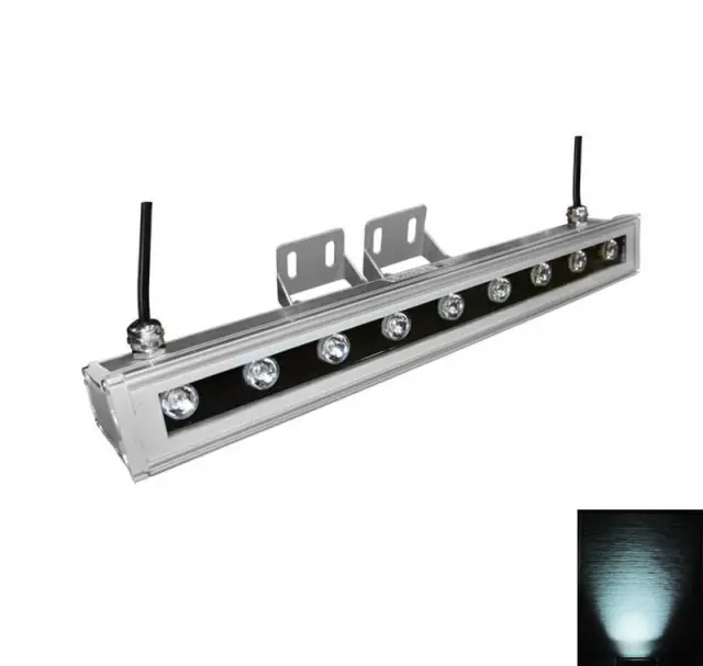 ΠΡΟΒΟΛΕΑΣ LED ΙΣΧΥΟΣ ΕΠΙΜΗΚ.0,5Μ 10W 15° ΨΥΧΡΟ IP65 ΑΛΟΥΜ