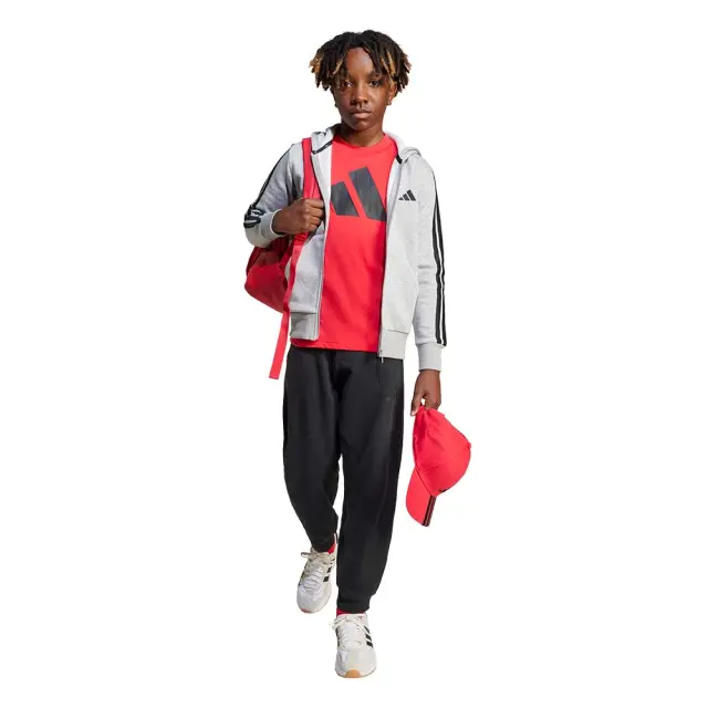 adidas Sportswear Boy's Big Logo 160 Tee Κόκκινο JC9664 (adidas Sportswear) - 128 3