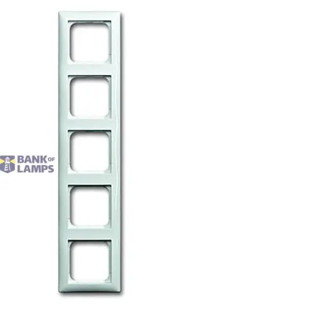 1725-914 Cover Frame Busch-balance® SI Alpine white