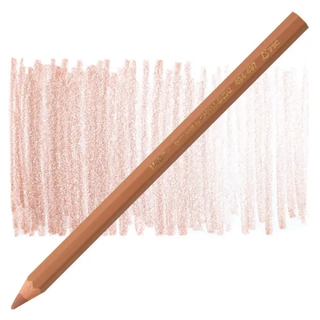 Ξυλομπογιά Caran d'Ache Colorblock Maxi Metallic - Bronze