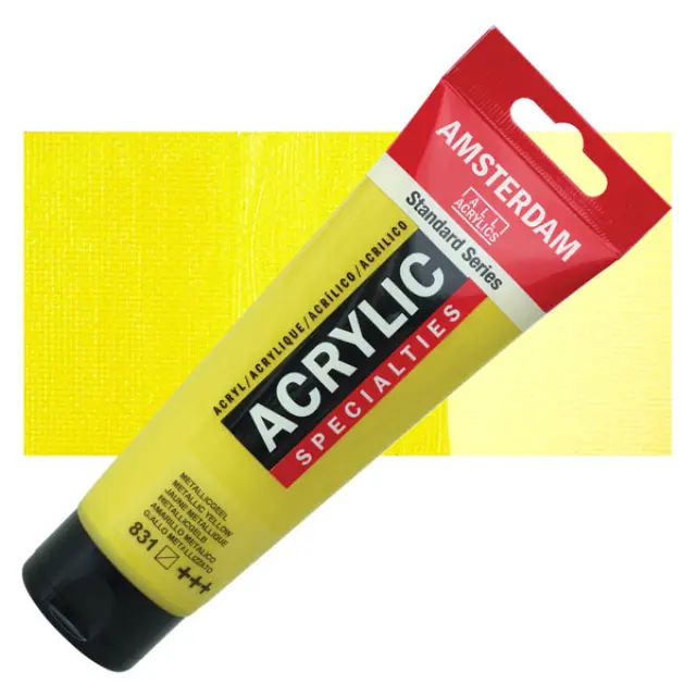 Ακρυλικό Talens Amsterdam 831 Metallic Yellow - 120ml