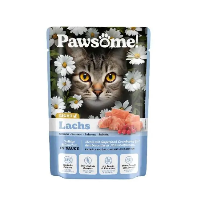 Pawsome Adult Light Σολομός 85gr
