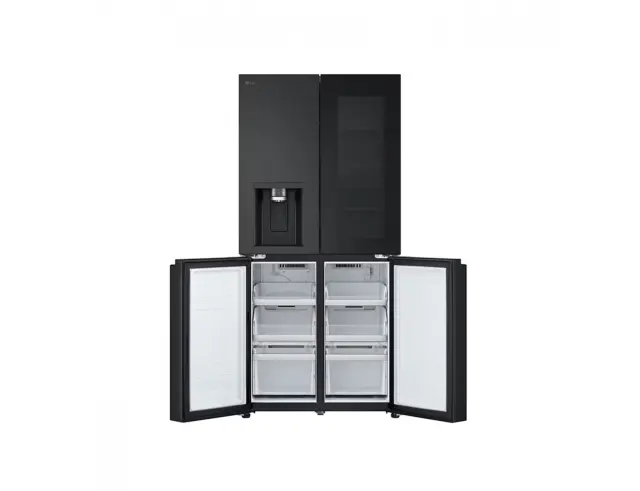 Ψυγειοκαταψύκτης Multi Door LG GMG860EPBE Total No Frost με InstaView, Wi-Fi, Βρυσάκι νερού, Συνολική Χωρητικότητα 508 L, Ενεργειακή Κλάση E και Ύψος 178cm GMG860EPBE 3