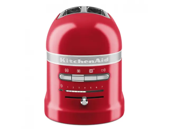 Φρυγανιέρα KitchenAid Artisan 5KMT2204EER με ισχύ 1250W και χωρητικότητα 2 φέτες ψωμιού - Empire Red5KMT2204EER