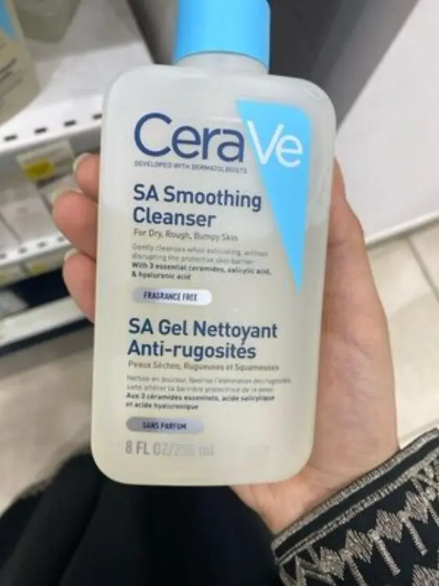 CeraVe SA Smoothing Cleanser Gel Καθαρισμού Προσώπου & Σώματος Για το Ξηρό, Τραχύ, Ανομοιόμορφο Δέρμα, 236ml