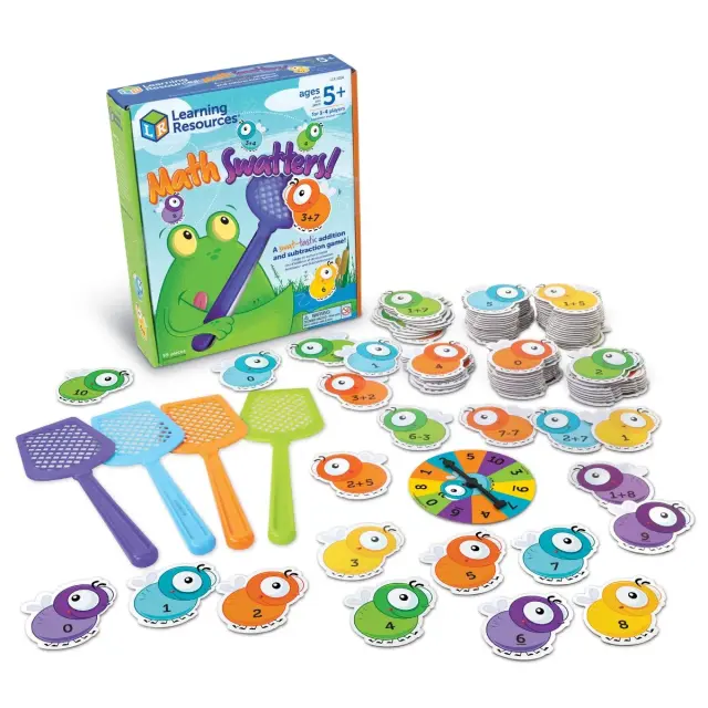 Learning Resources Εκπαιδευτικό Παιχνίδι MathSwatters Πρόσθεση & Αφαίρεση για 5+ ετών LER 3058