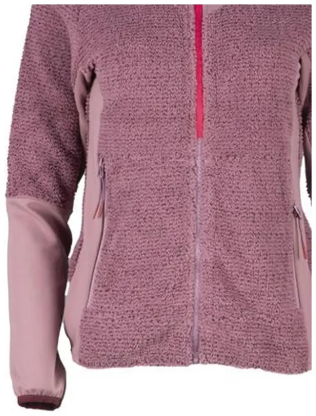 Jacket Waffle Highloft 302442L Plum Γυναικεία Ζακέτα Fleece GTS - 302442L-80 - 38 3