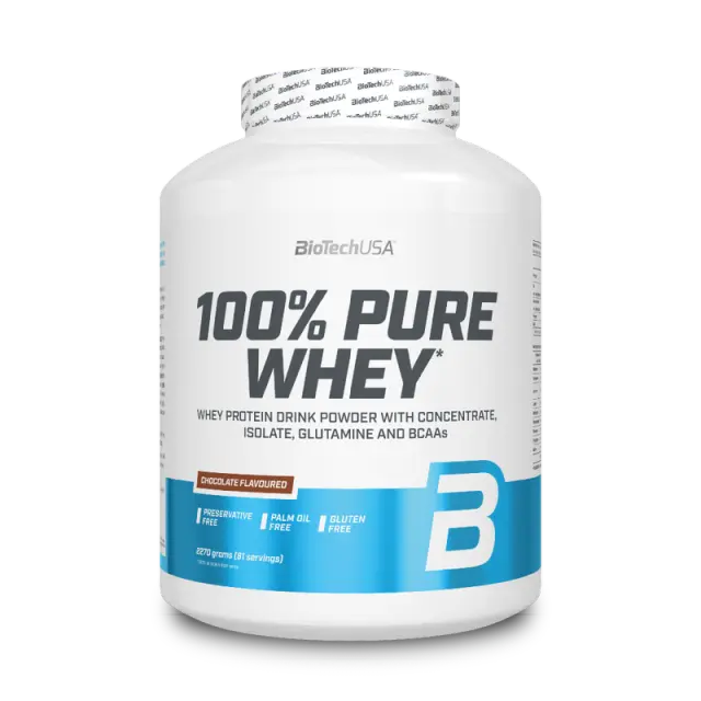 100% Pure Whey 2kg (Biotech USA) Caramel-Cappucino