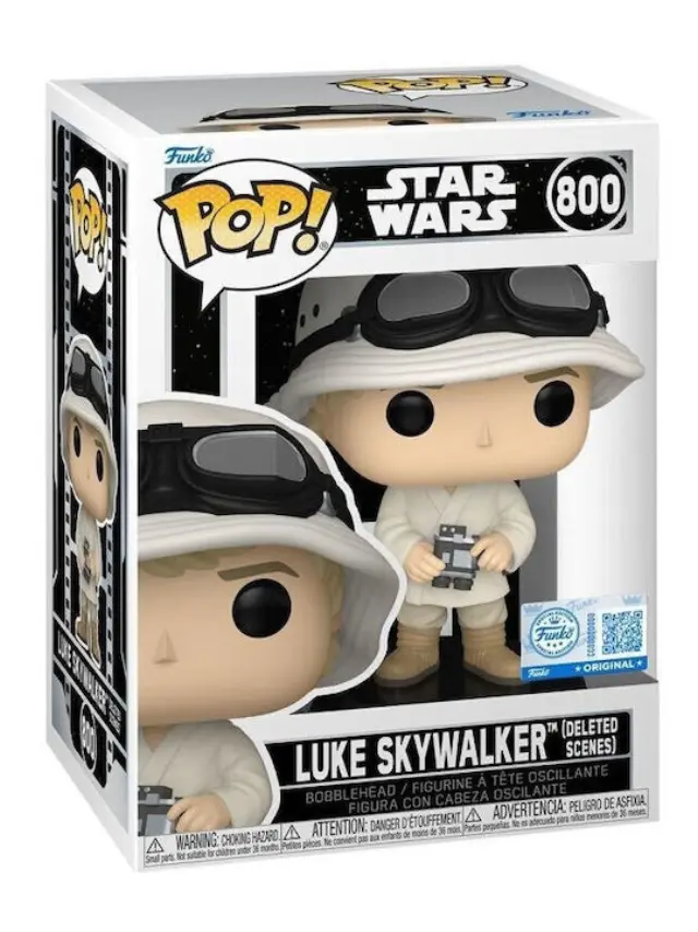 Φιγούρα Funko Pop! Disney: Star Wars Deleted Scenes - Luke with Binoculars (SE) #800 Bobble 3