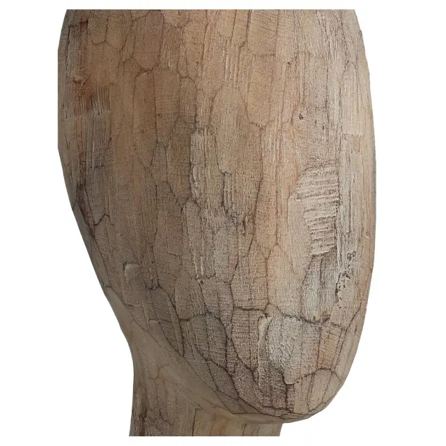 Διακοσμητικό Κεφάλι Καφέ Polyresin 15.5x14x30cm 3