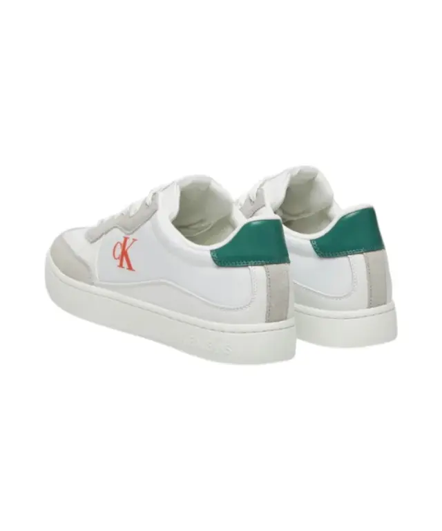 Calvin Klein - Ανδρικά Sneakers Ck Classic Cupsole Mg Nylon Mix YM0YM01304-02U Λευκό 3