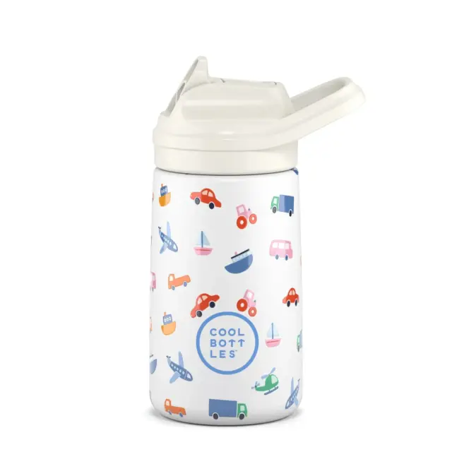 Ανοξείδωτο Μπουκάλι Cool Bottles Μικρές Ρόδες 350ml CB305164 3