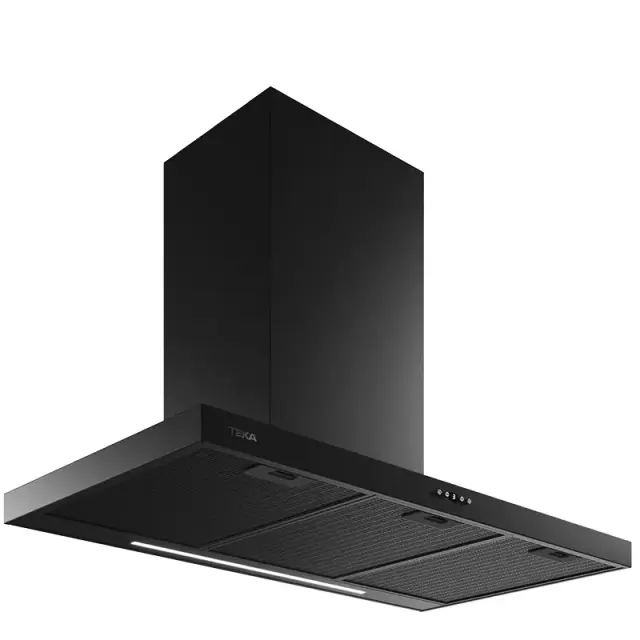 Teka DSH 986 BK Απορροφητήρας Καμινάδα Τοίχου 90cm 735m³/h Μαύρος 3