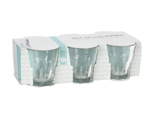 Σετ Γυάλινα Ποτήρια Excellent Houseware χωρητικότητας 250ml - 6 τεμάχια YE5000066 2