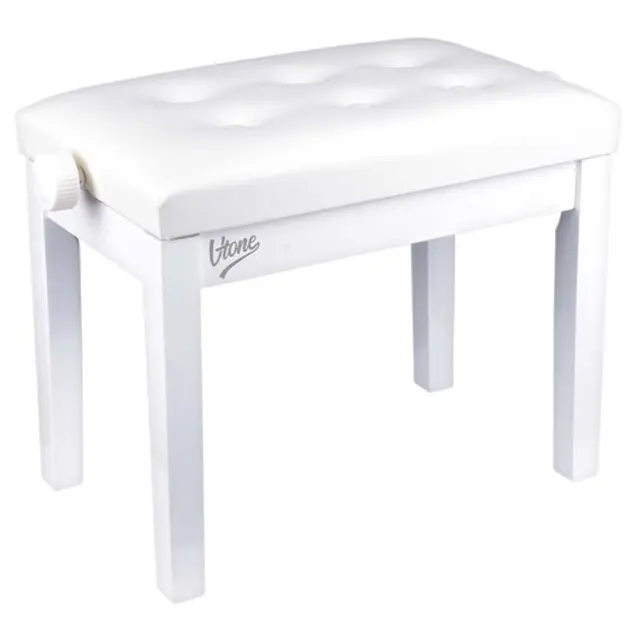 V-TONE BENCH 1 WH seat for grand piano upright piano WHITE