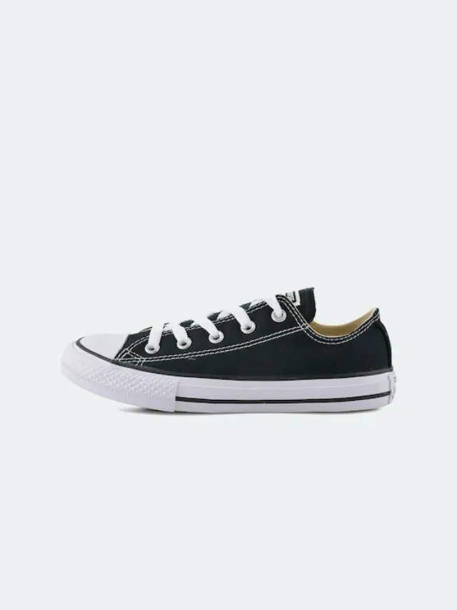 Converse Unisex Kids Chuck Taylor All Star OX Canvas Μαύρο - Άσπρο 3J235C (Converse) 3