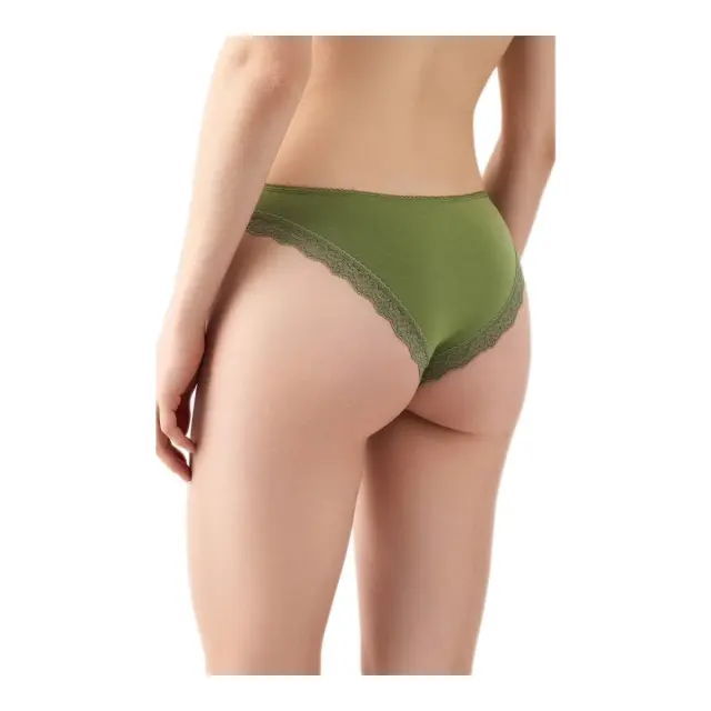 Minerva Γυναικείο Slip Rio Fimelle Elegance, Χρώμα Χλόη - M 2