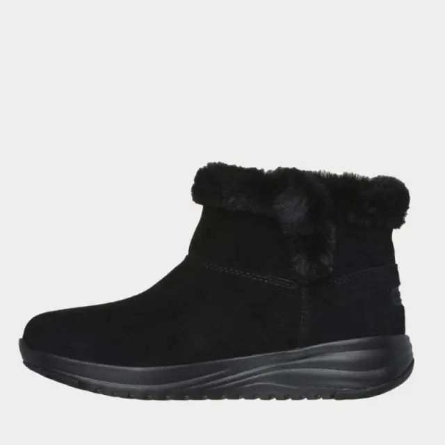 Μποτάκι Με Γούνα Skechers Cozy Step 144775-BBK Μαύρο - 38.5 2