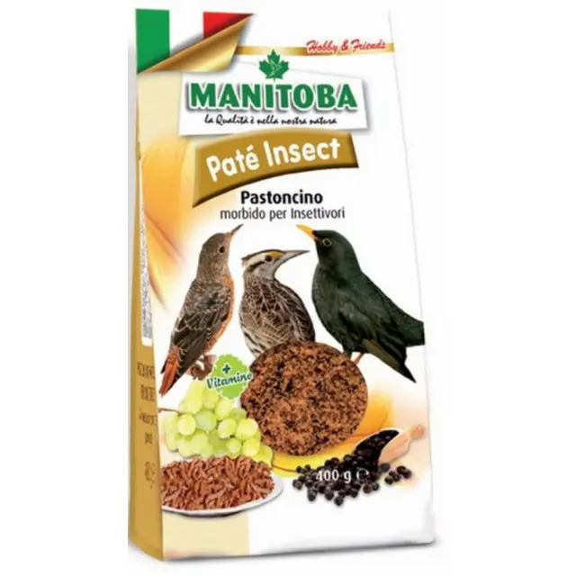 Manitoba Pate Insect - Τροφή για εντομοφάγα πτηνά 400g