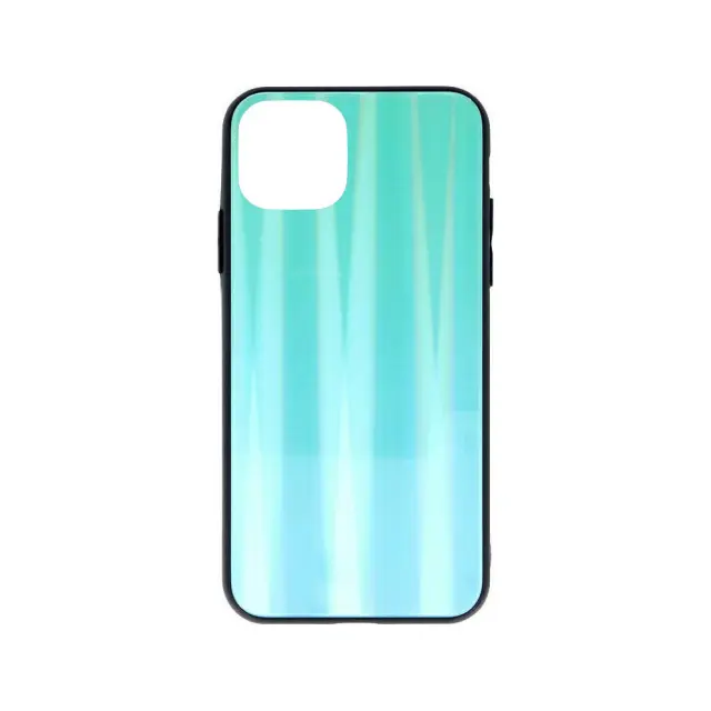 Θήκη Aurora Glass για Apple iPhone 12 Pro Max Neo Mint