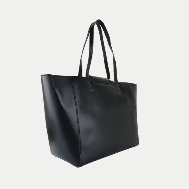 Calvin Klein - Γυναικεία Τσάντα Ώμου Push Medium Shopper K60K612148-BEH Μαύρο 2