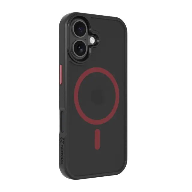 Tactical MagForce Hyperstealth 2.0 Cover for Apple iPhone 17 Black/Red 2