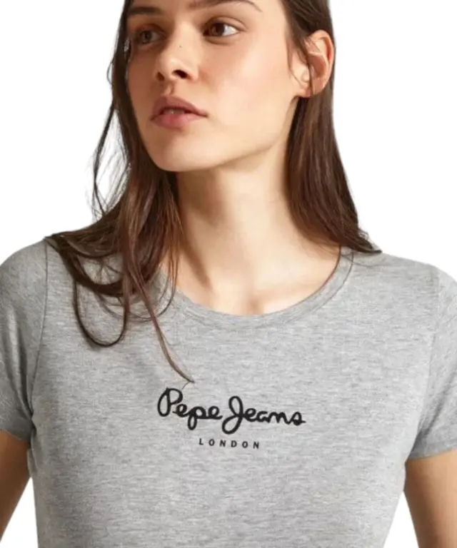 Pepe Jeans - Γυναικείο T-shirt New Virginia Ssn PL505202-933 Γκρι 3