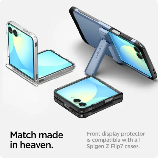 Spigen Glas.tr ”ez Fit” Hd Galaxy Z Flip 7 / 8 Clear 3