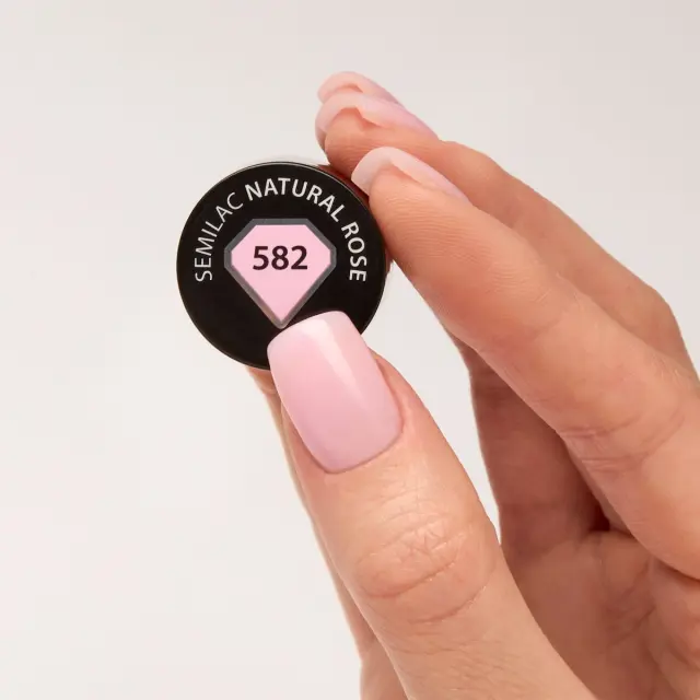 Semilac Ημιμόνιμο Βερνίκι 582 Natural Rose 7ml 2