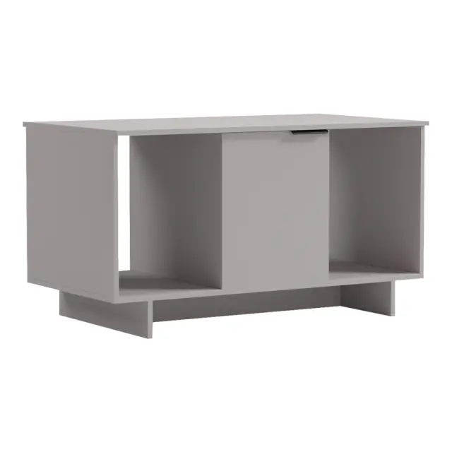 Τραπέζι σαλονιού Nalinda pakoworld taupe 100x55x55εκ 3