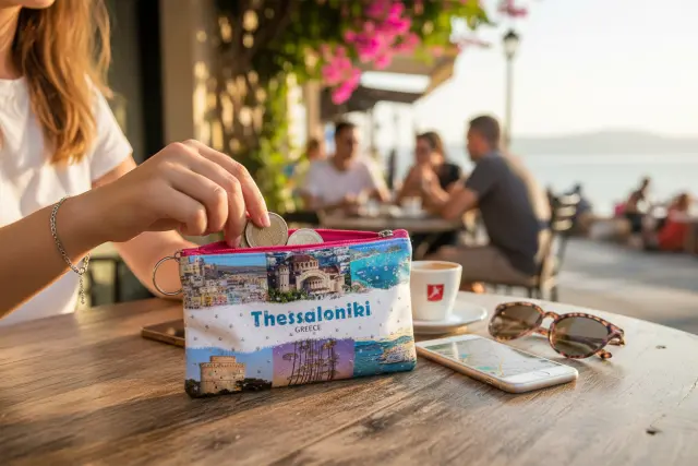Πορτοφόλι Souvenir μπρελόκ - Σετ 10pcs - PVC - Thessaloniki - 16*10cm - 871705 3