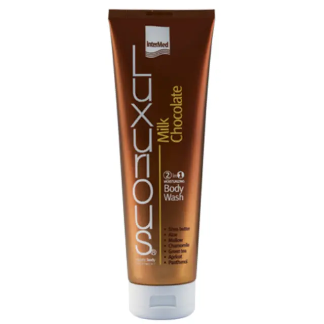 Intermed Luxurious Rich Moisturizing Body Wash Με Milk Chocolate Ενυδατικό Αφρόλουτρο Σώματος, 300ml
