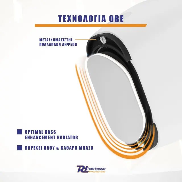 POWER DYNAMICS BD80TW ΗΧΕΙΟ ΕΓΚΑΤΑΣΤΑΣΕΩΝ ΣΕ ΛΕΥΚΟ ΧΡΩΜΑ 3