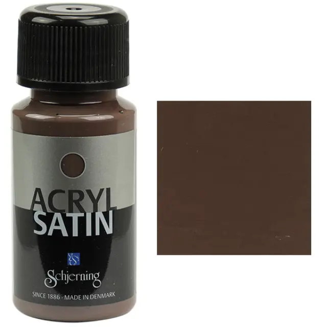 Ακρυλικό Χρώμα Schjerning Acryl Satin - 2158 Brown - 50ml