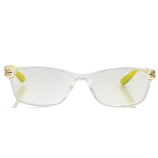 Frog Optical Γυαλιά Πρεσβυωπίας F161 με Clear Μετώπη, και Μαύρους-Κίτρινους βραχίονες +0.75