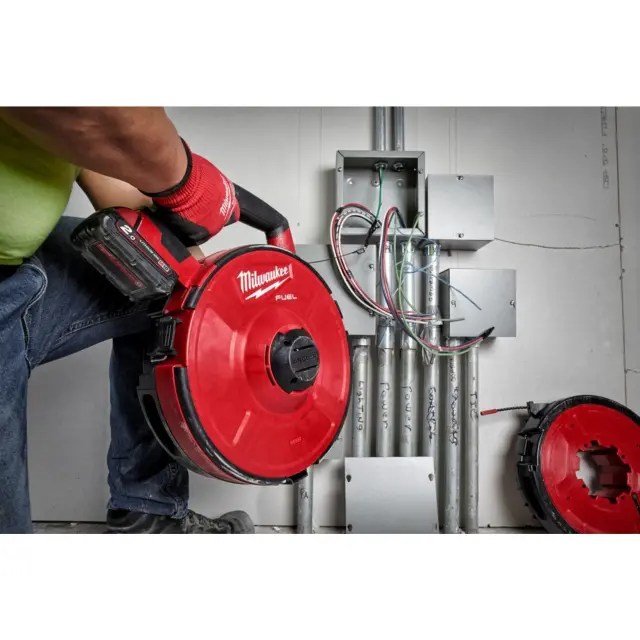 Milwaukee 4933471954 - M18 FPFT-202 30m NC Κιτ Ηλεκτρική Ατσαλίνα Μπαταρίας Λιθίου 18V 2x2Ah 2