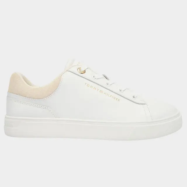 Tommy Hilfiger - Γυναικεία Sneakers Casual Cupsole Sneaker FW0FW09020-0K4 Λευκό - 41
