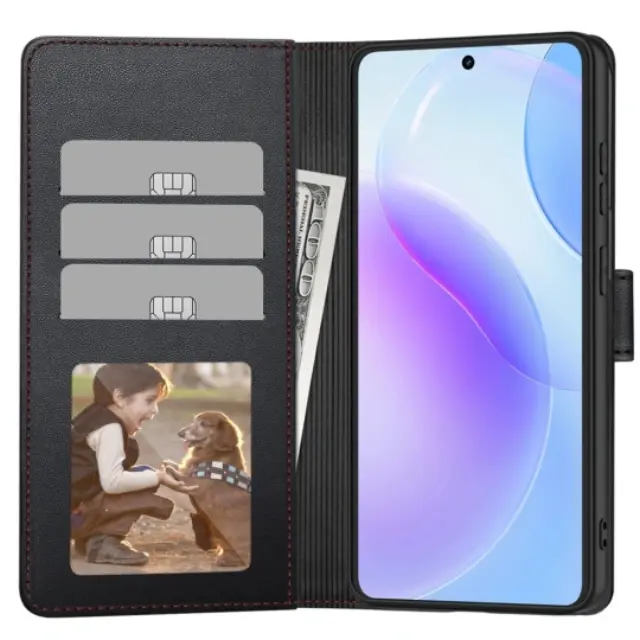 Tech-protect Wallet Galaxy A57 5g Black/red 3
