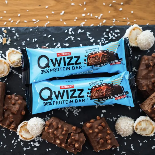 Nutrend Qwizz Protein Bar Chocolate Coconut, 1 Bar 3